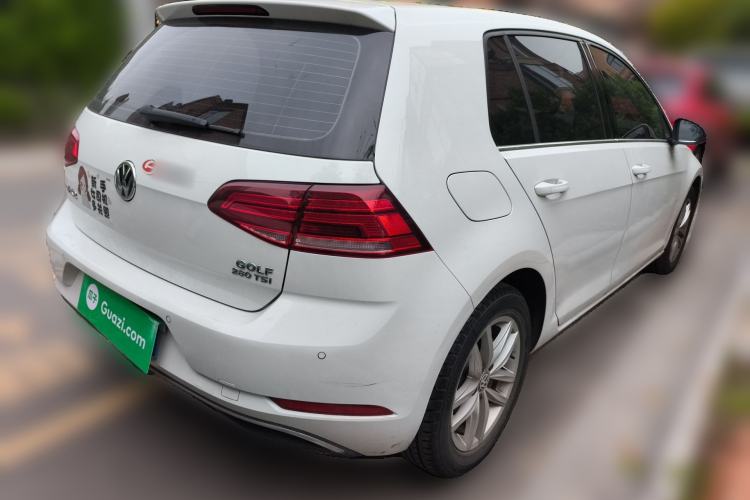 Used Volkswagen Golf 2019 280TSI DSG Comfort Version China VI Standard Rear Right 45 Deg