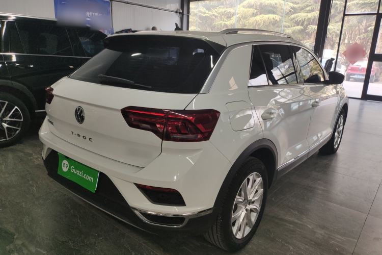 Used Volkswagen T-ROC 2020 280TSI DSG Two-Wheel-Drive Elite Version Rear Right 45 Deg