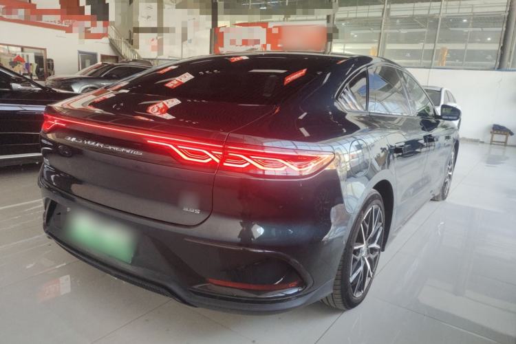 Used BYD Han 2022 EV 610 km All-Wheel-Drive Qianshan Cui Limited Edition Rear Right 45 Deg