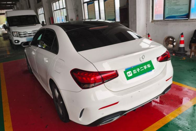 Used Mercedes-Benz A-Class 2020 Second Facelift A 180 L Sport Sedan Rear Left 45 Deg