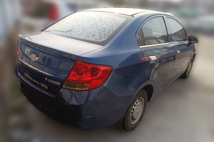 Used Chevrolet Sail 2010 Sedan 1.2L Manual Warm Edition Rear Right 45 Deg