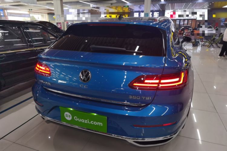 Used Volkswagen FAW-Volkswagen CC 2021 Estate Car 380TSI Vizion Edition Rear