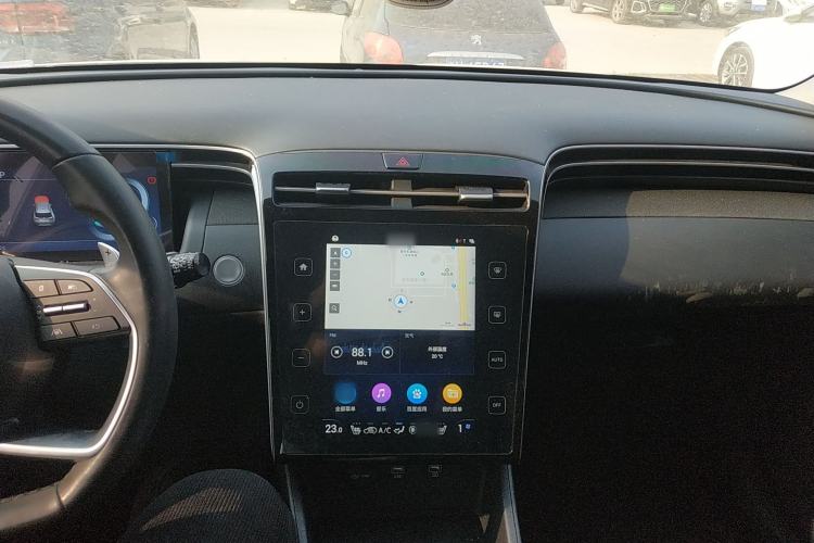 Used Hyundai Tucson 2021 Tucson L 1.5T DCT Luxury Prestige Edition Center Console