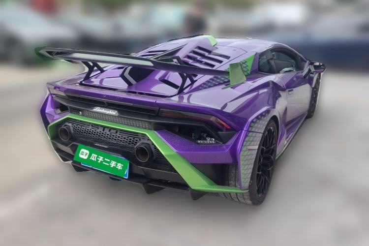 Used Lamborghini Huracán 2021 Huracán STO Rear Right 45 Deg