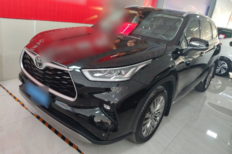 Used Toyota Highlander 2024 2.5L Smart Electric Hybrid Dual-Motor Two-Wheel Drive Luxury Version 7 Seats