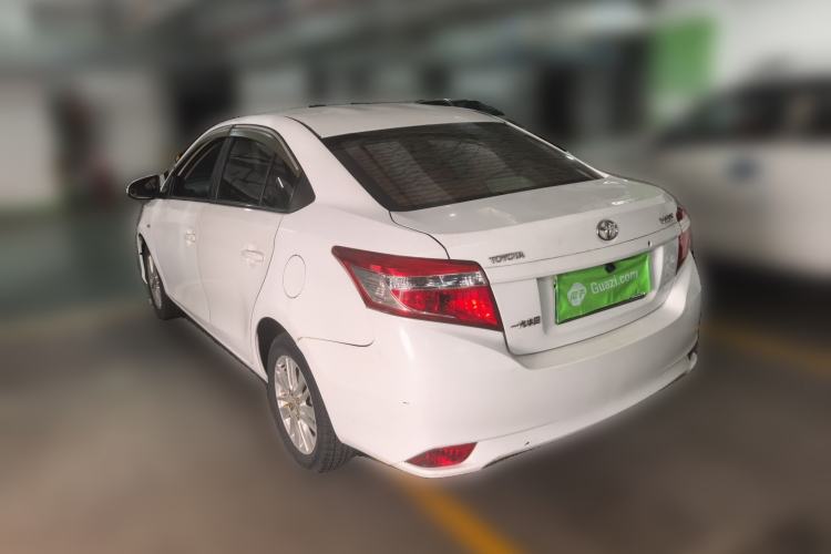 Used Toyota Vios 2014 1.3L Automatic Standard Edition Rear Left 45 Deg