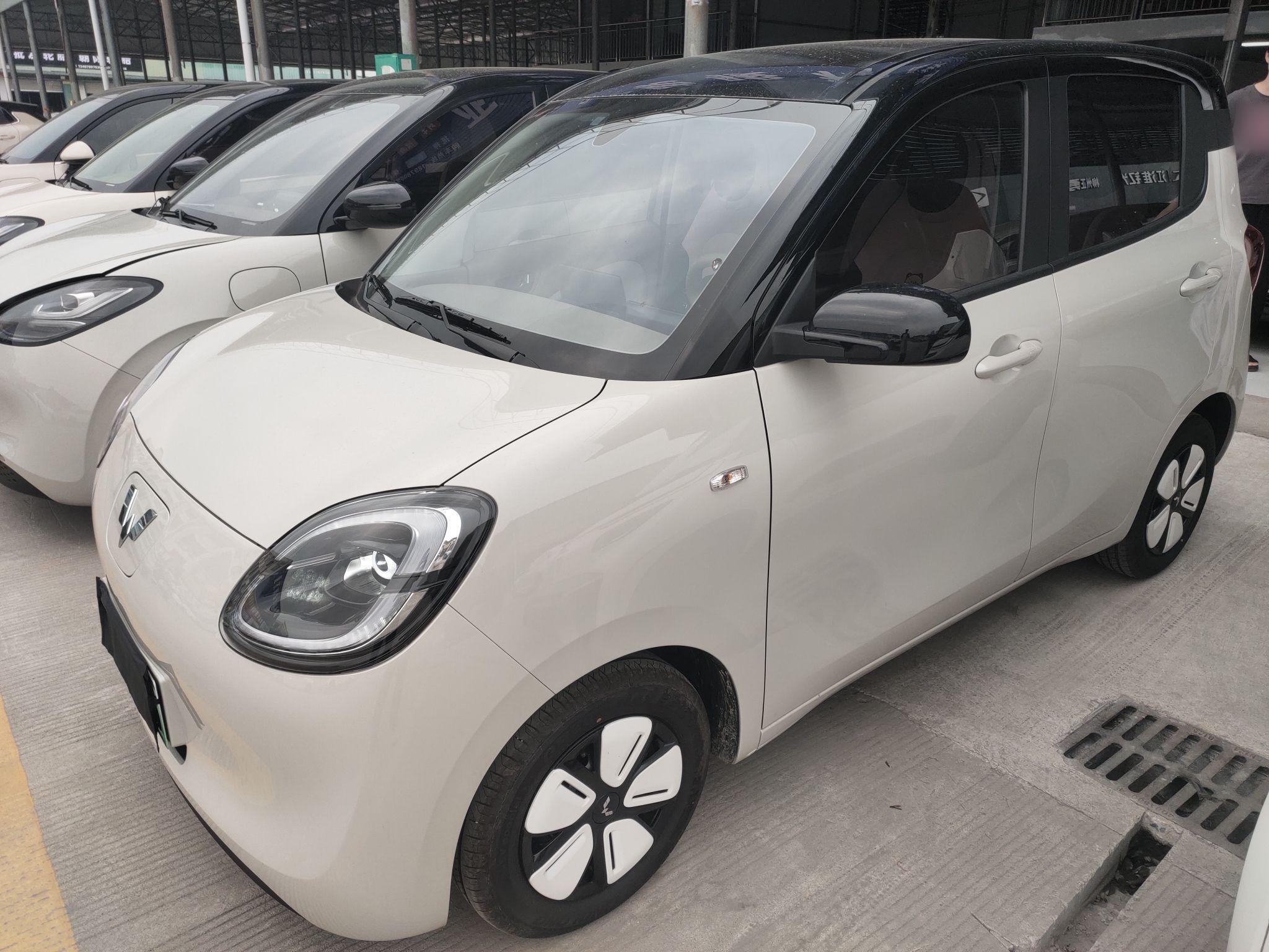 Parte inferior delantera