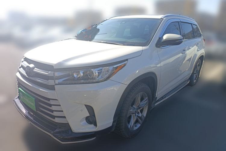 Used Toyota Highlander 2018 2.0T Four-Wheel Drive Luxury Version 7 Seats China VI Standard
