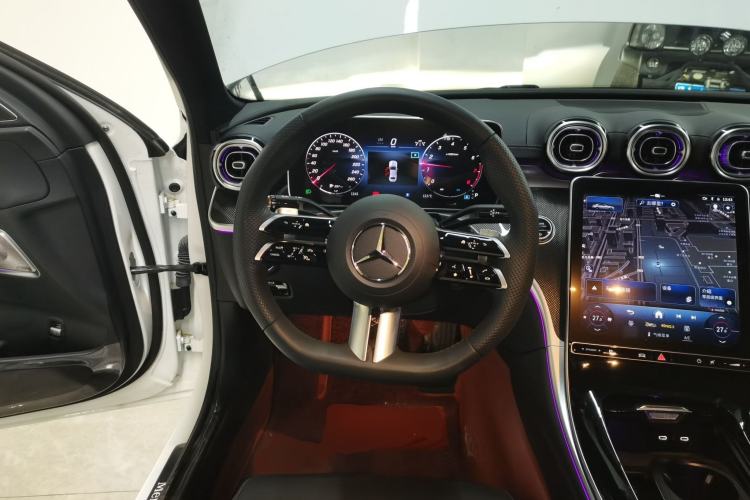 Used Mercedes-Benz C-Class 2024 Facelift C 260 L Night Edition Sport Version Steering Wheel