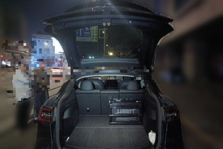 Used Tesla Model Y 2024 Rear-Wheel-Drive Version Trunk