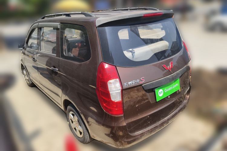 Used Wuling Hongguang 2015 1.5L S Basic Version China V Standard Rear Left 45 Deg