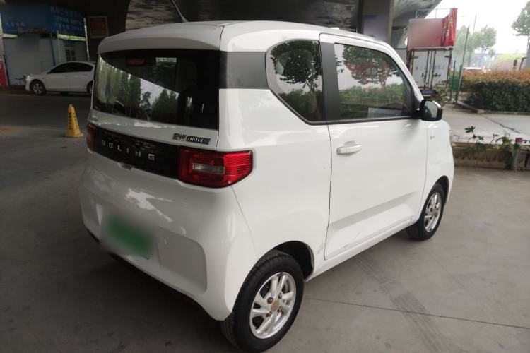Used Wuling Hongguang MINIEV 2021 Macaron Fashion Model Lithium Iron Phosphate Rear Right 45 Deg