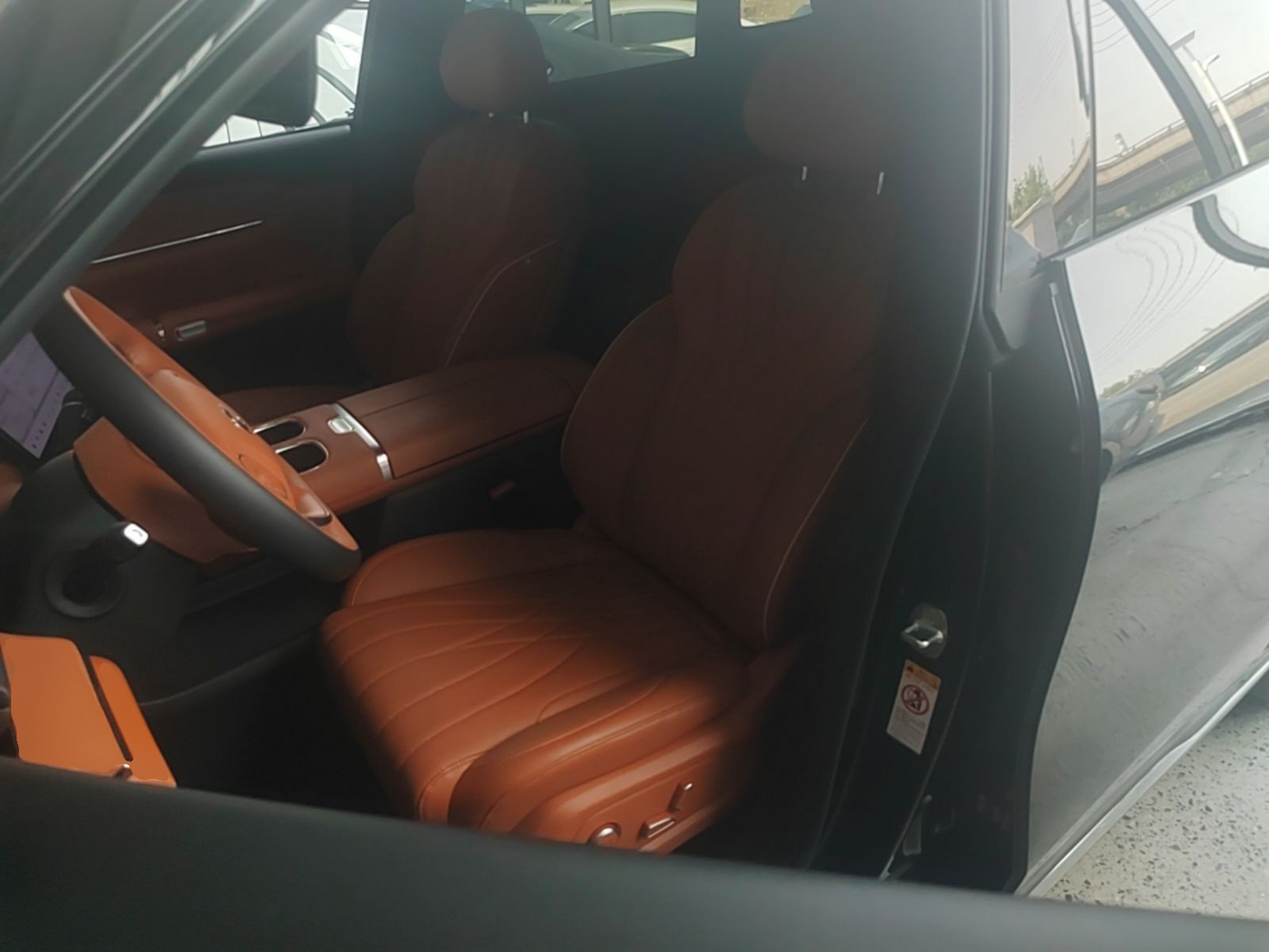 Avant de la voiture