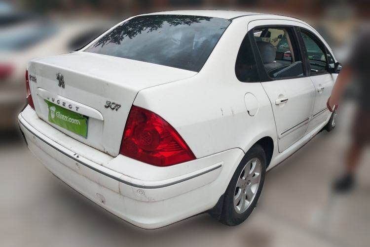 Used Peugeot 307 2010 Sedan 1.6L Automatic Comfort Edition Rear Right 45 Deg