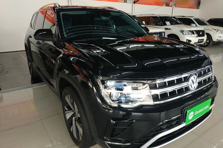 Used Volkswagen Teramont 2023 380TSI Four-Wheel Drive Luxury Edition Front Right 45 Deg