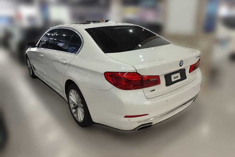 Used BMW 5 Series 2019 Updated 530Li xDrive Luxury Package Rear Left 45 Deg