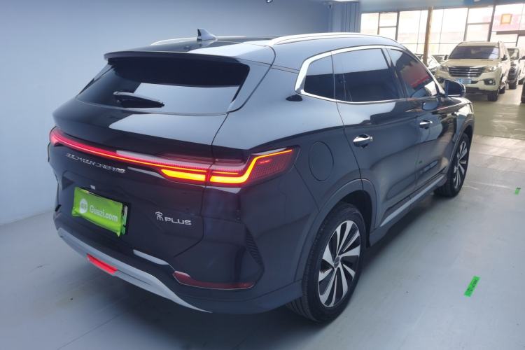 Used BYD Song PLUS New Energy 2024 HONOR Edition DM-i 71km Luxury Model Rear Right 45 Deg