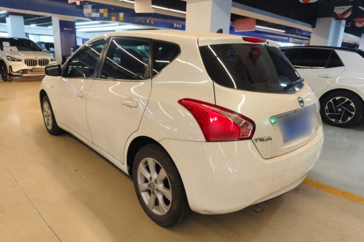 Used Nissan Tiida 2014 1.6L CVT Smart Model Rear Left 45 Deg