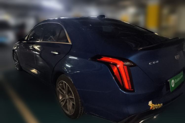 Used Cadillac CT4 2021 28T Luxury Model Rear Left 45 Deg