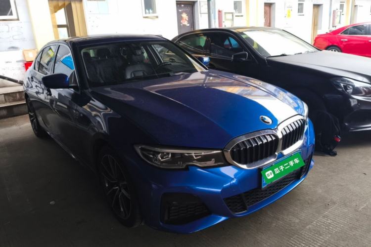 Used BMW 3 Series 2020 325Li M Sport Package Front Right 45 Deg