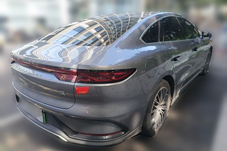 Used BYD Han 2022 DM-i 121KM Prestige Model Rear Right 45 Deg