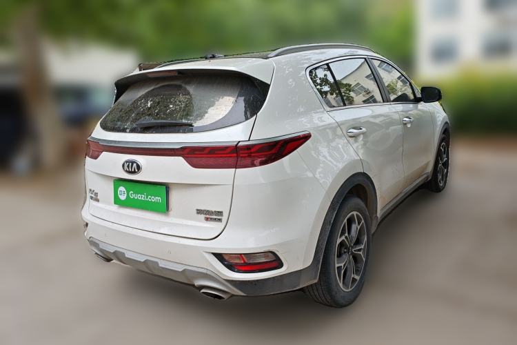 Used Kia KX5 2019 1.6T Automatic Two-Wheel Drive Luxury Edition Rear Right 45 Deg