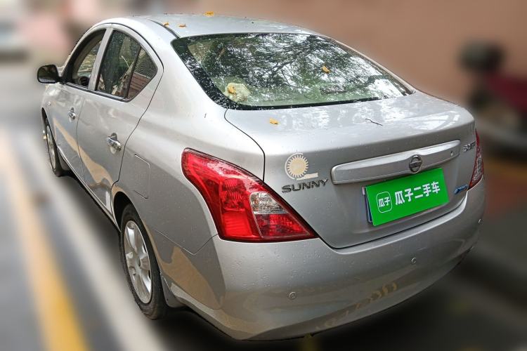 Used Nissan Sunny 2011 1.5XE Manual Comfort Edition Rear Left 45 Deg