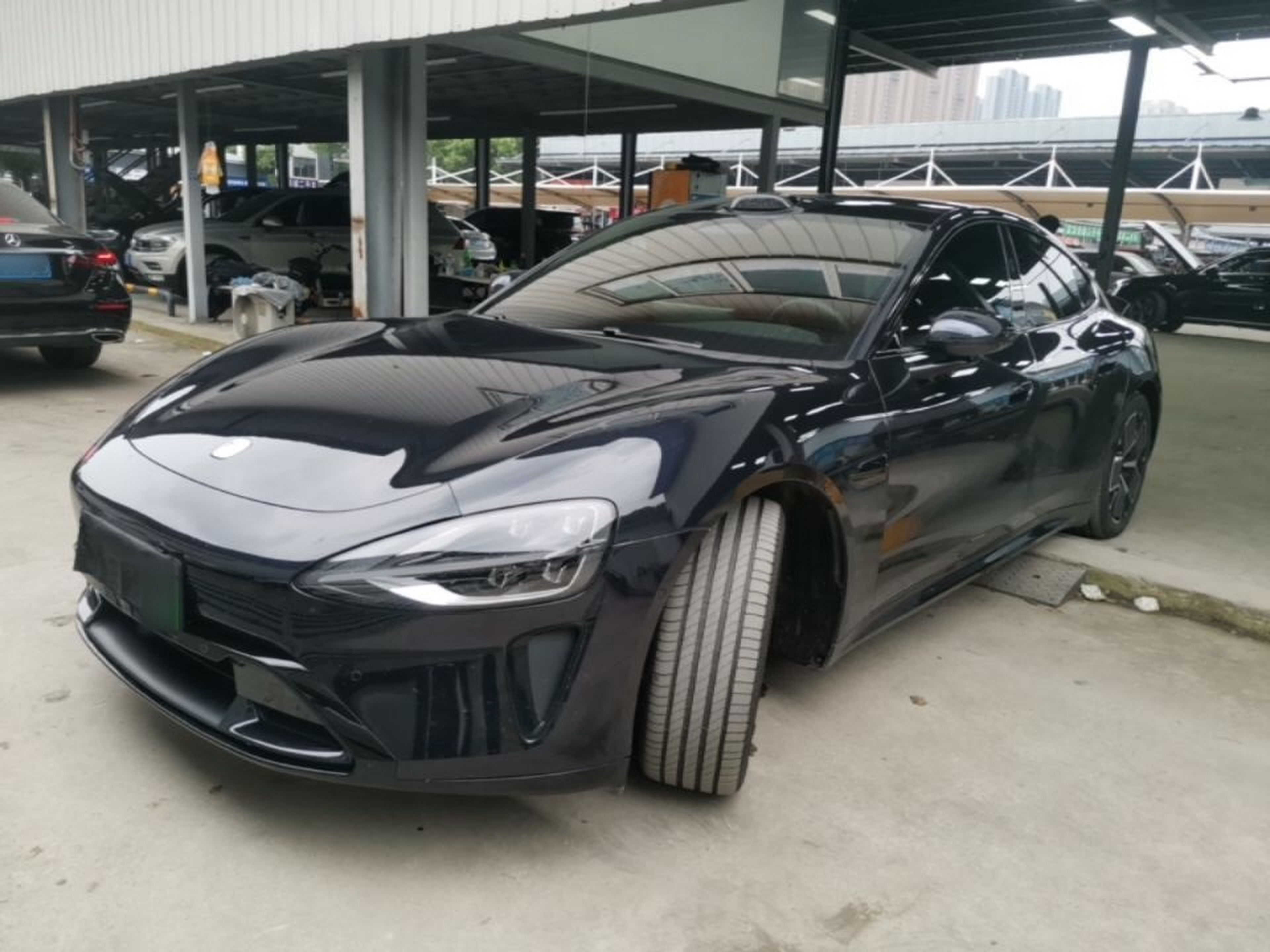 Under Front Bumper
