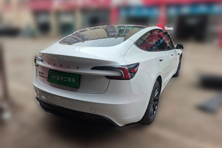 Used Tesla Model 3 2025 Model Revised Long-Range All-Wheel-Drive Version Rear Right 45 Deg