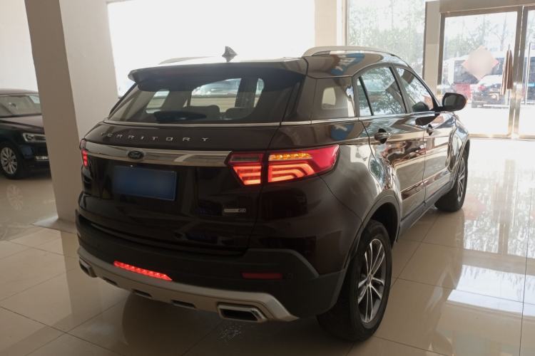 Used Ford Territory 2019 EcoBoost 145 CVT Platinum Edition China VI compliant Rear Right 45 Deg