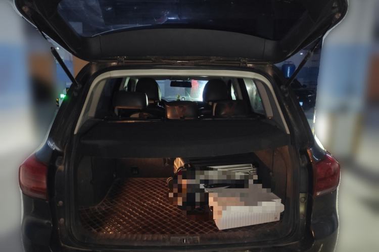 Used Volkswagen Tiguan 2015 1.8TSI Automatic Two-Wheel Drive Trend Edition Trunk