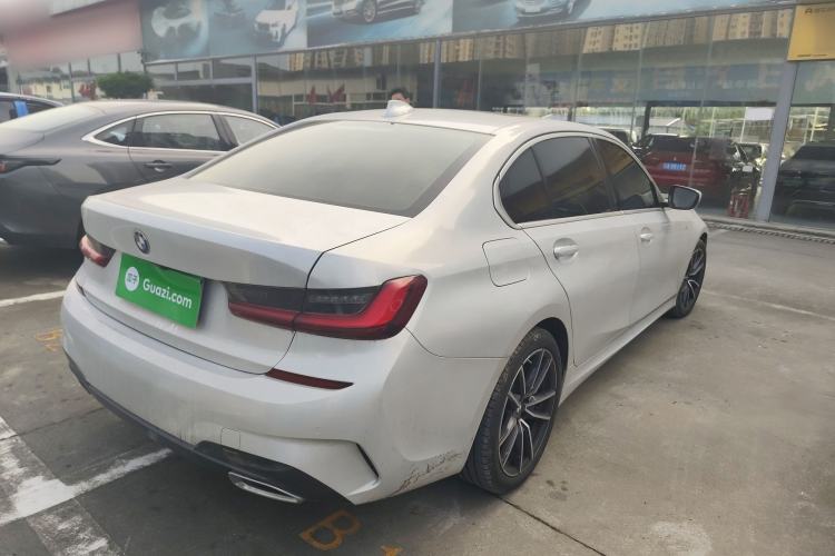 Used BMW 3 Series 2022 325Li M Sport Package Rear Right 45 Deg