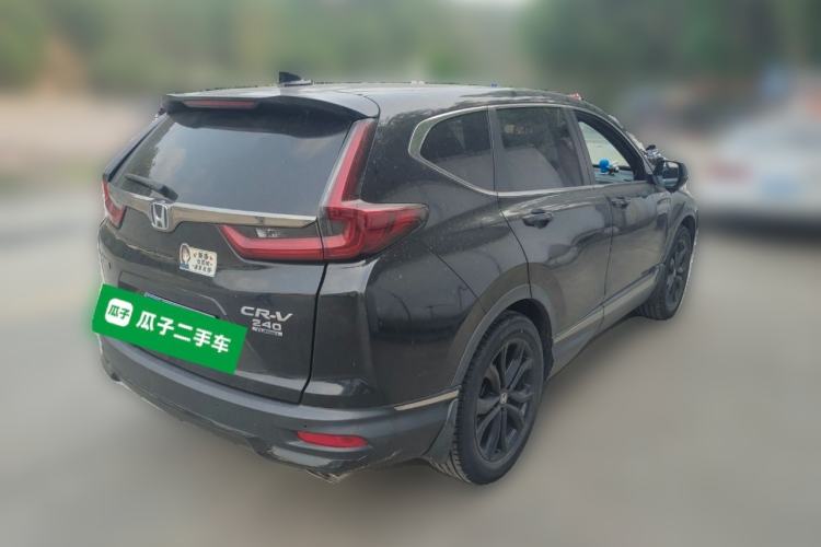 Used Honda CR-V 2021 240TURBO CVT 2WD Black Jazz Edition Rear Right 45 Deg