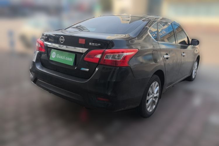 Used Nissan Sylphy 2019 1.6XV CVT Smart Connect Luxury Edition China V Standard Rear Right 45 Deg