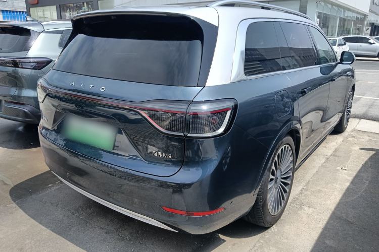 Used Hima AITO M9 2024 Range-Extended Ultra Version 52 kWh 5-Seater Model Rear Right 45 Deg