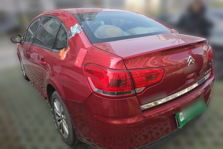 Used Citroen C-Quatre 2012 Sedan 1.6L Manual Prestige Model Rear Left 45 Deg