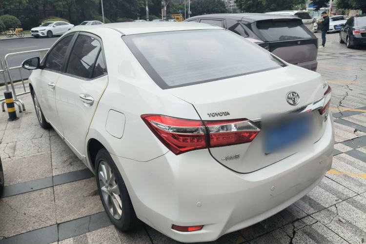 Used Toyota Corolla 2017 1.2T CVT GL-i Leather Edition Rear Left 45 Deg