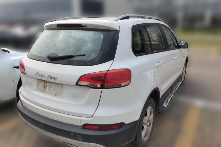 Used Zotye Domy X5 2017 Value Edition 1.6L Manual Fashion Model Rear Right 45 Deg