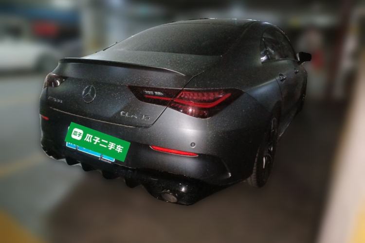 Used Mercedes-Benz CLA AMG 2024 Facelifted AMG CLA 35 4MATIC Rear Right 45 Deg