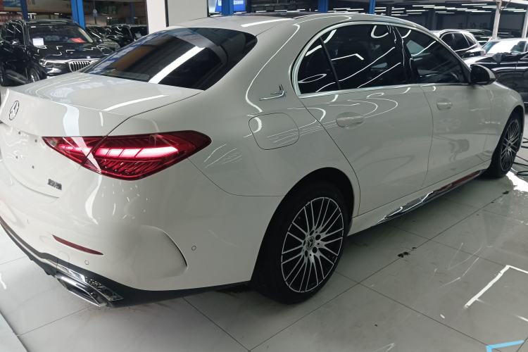 Used Mercedes-Benz C-Class 2022 C 260 L Sport Edition Rear Right 45 Deg