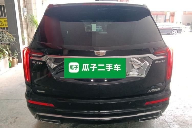 Used Cadillac XT6 2021 2.0T Six-Seater Four-Wheel-Drive Luxury Version Rear