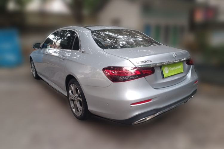 Used Mercedes-Benz E-Class 2021 E 300 L Sporty and Stylish Model Rear Left 45 Deg