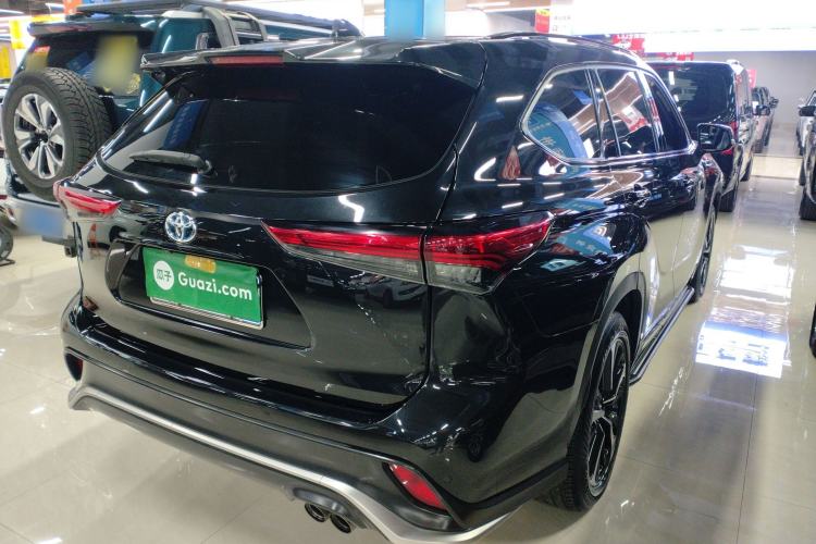 Used Toyota Crown Kluger 2021 2.5L HEV Four-Wheel Drive Premium Edition Rear Right 45 Deg