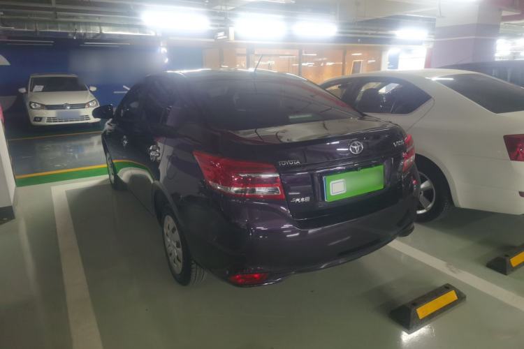 Used Toyota Vios 2017 1.3L CVT Sharp Edition Rear Left 45 Deg