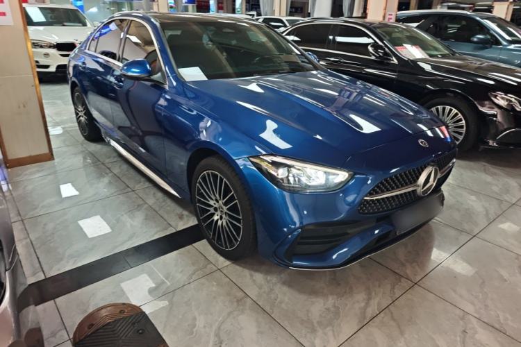 Used Mercedes-Benz C-Class 2022 C 260 L Sport Edition Front Right 45 Deg