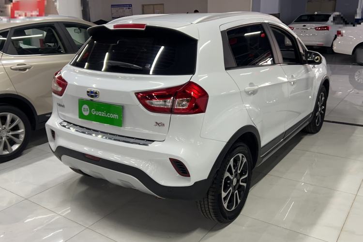 Used Geely Auto Vision X3 2017 1.5L Manual Elite Model Rear Right 45 Deg