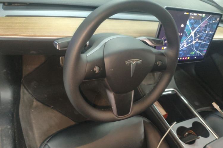 Used Tesla Model 3 2021 Standard Range Rear-Wheel Drive Upgraded Version 3D6 Steering Wheel