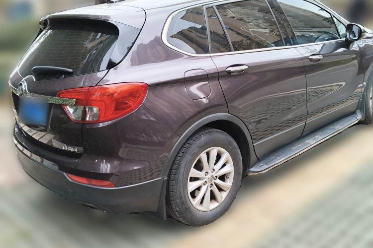 Used Buick Envision 2017 28T Four-Wheel Drive Elite Model Rear Right 45 Deg