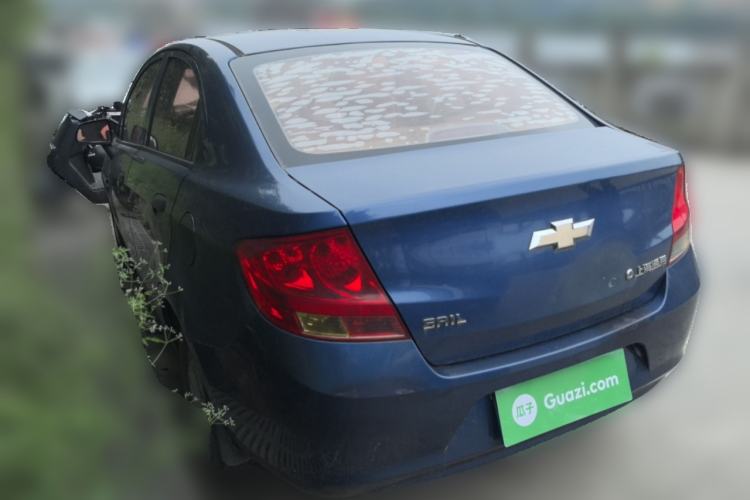 Used Chevrolet Sail 2010 Sedan 1.2L Manual Fashion Edition Rear Left 45 Deg