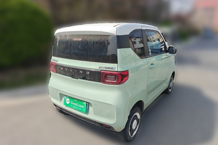 Used Wuling Hongguang MINIEV 2021 Macaron Sandwich Model 120 km Lithium Iron Phosphate Rear Right 45 Deg
